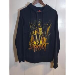 Slipknot Bravado Hoodie Sweatshirt Unisex Large Black Metal Rock Band Music